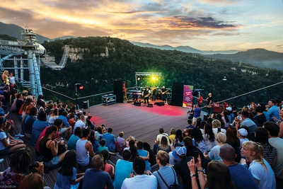 Музыкальный фестиваль Skypark Live! 2018 пройдет в горах Сочи