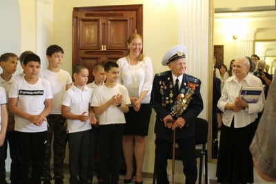 В музее истории города Сочи сняли фильм о ветеране Великой Отечественной войны