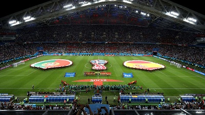 Сочинский стадион «Фишт» побил рекорд посещаемости 