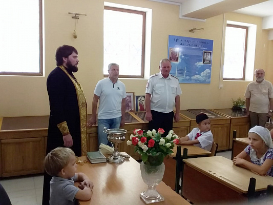 В селе Каштаны Адлерского района открылась православная Воскресная школа