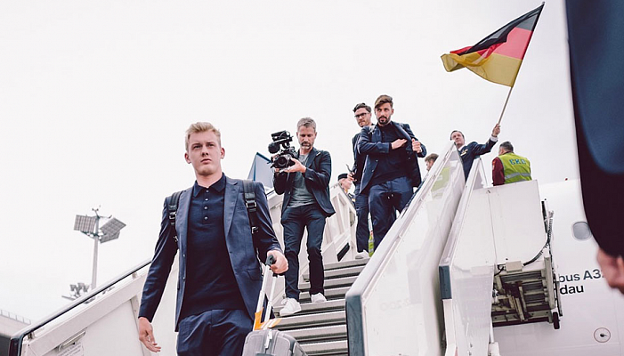 Сборная Германии по футболу прибыла в Сочи